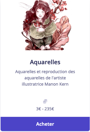 Boutique aquarelle